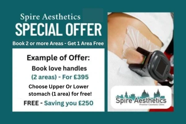 Fat Freezing Promotion Edinburgh from Spire Aesthetics - Book Today!