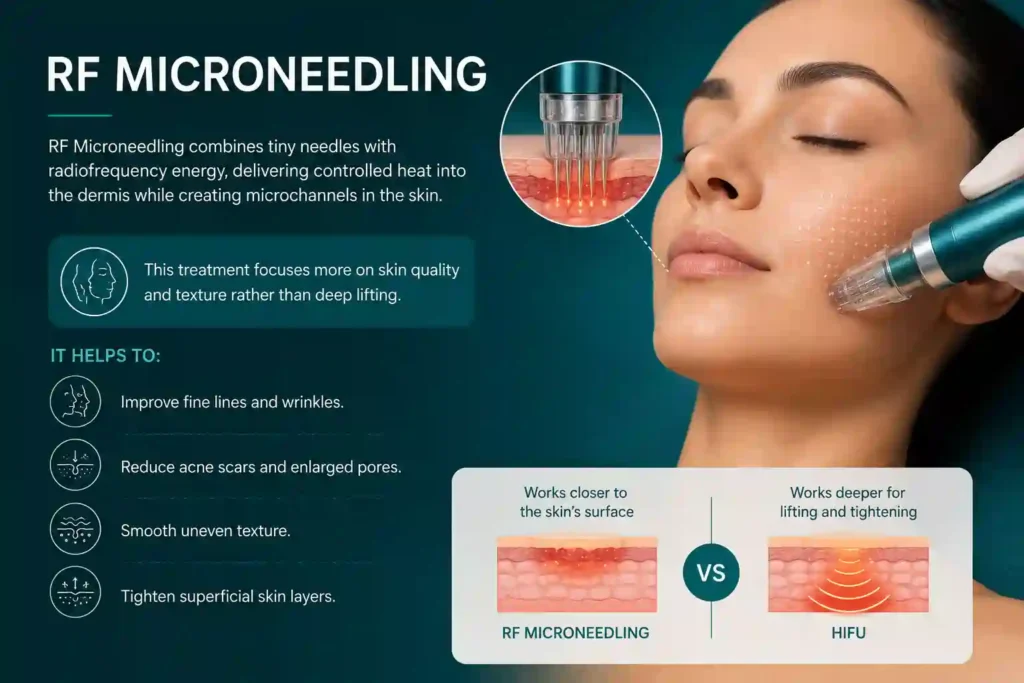What Does RF Microneedling Do That HIFU Alone Cannot Edinburgh